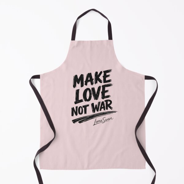 Item preview, MAKE LOVE NOT WAR | Dusty Pink Typography | Peaceful Statement Art designed and sold by BlueberrySwan.