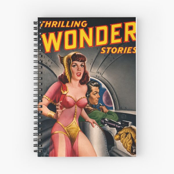 Item preview,  Thrilling Wonder Stories– Classic Retro Sci‑Fi Illustration designed and sold by Analog Aura .