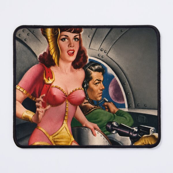 Item preview, Thrilling Wonder Stories– Classic Retro Sci‑Fi Illustration designed and sold by Analog Aura .