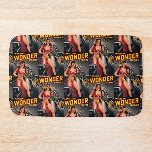 Item preview,  Thrilling Wonder Stories– Classic Retro Sci‑Fi Illustration designed and sold by Analog Aura .