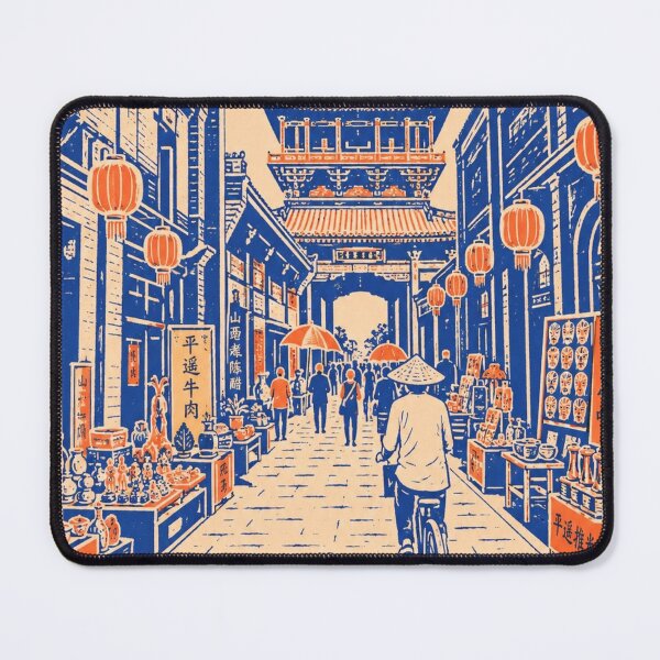 Item preview, Vintage Chinese Poster designed and sold by WALLERS-.