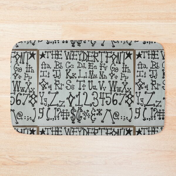 Item preview, The Weydert Font designed and sold by Clinton James Weydert.