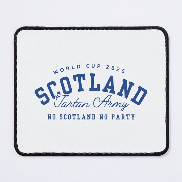 Item preview, No Scotland No Party | World Cup Fan Scotland 2026 | Tartan Army Football Supporters Graphic designed and sold by Two Otters Co.