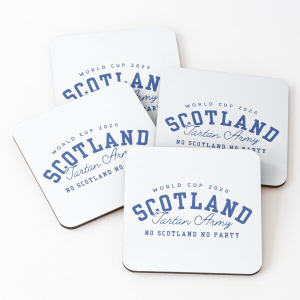 Item preview, No Scotland No Party | World Cup Fan Scotland 2026 | Tartan Army Football Supporters Graphic designed and sold by Two Otters Co.