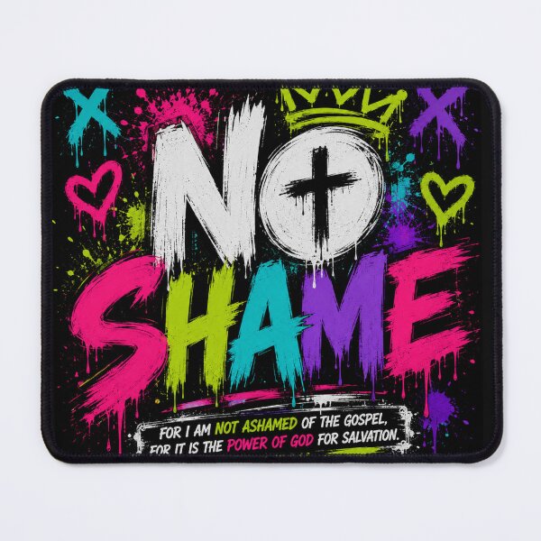 Item preview, No Shame Christian Graffiti Design designed and sold by ButterflyHolly Resource.