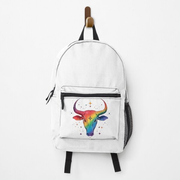 Item preview, Taurus Rainbow Pride Zodiac Sign designed and sold by EchoPrint Co..