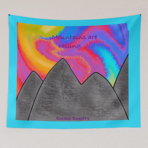 Item preview, The Cosmic Mountains are calling designed and sold by Cosmic-Chloe.