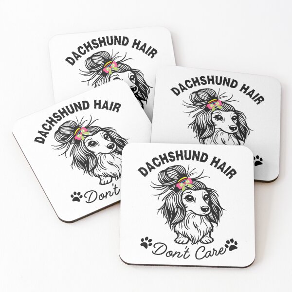 Item preview, Dachshund Hair Don't Care Dog Mom Design designed and sold by crcutler.