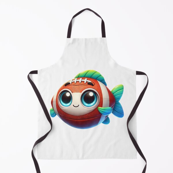 Item preview, Adorable Football Fish designed and sold by Sillytoe.