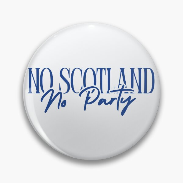Item preview, No Scotland No Party | World Cup Fan Scotland 2026 | Tartan Army Football Supporters Graphic designed and sold by Two Otters Co.