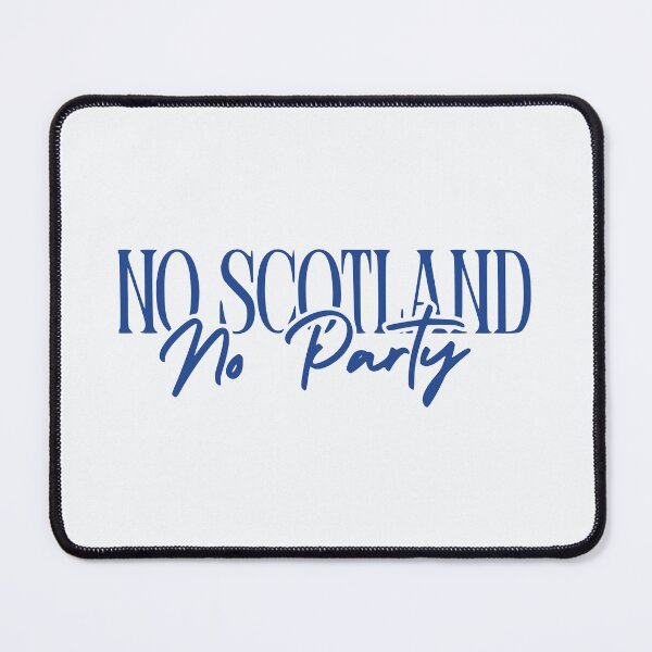 Item preview, No Scotland No Party | World Cup Fan Scotland 2026 | Tartan Army Football Supporters Graphic designed and sold by Two Otters Co.