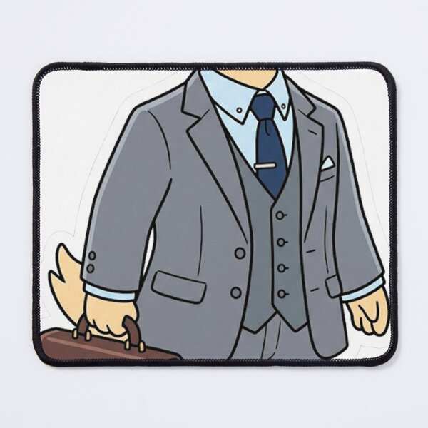 Item preview, Business Duck in a Suit — Funny Anthropomorphic Office Sticker designed and sold by Breezy Studio.