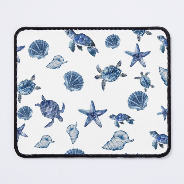Item preview, Turtle starfish under the sea print designed and sold by KassiesKreation.