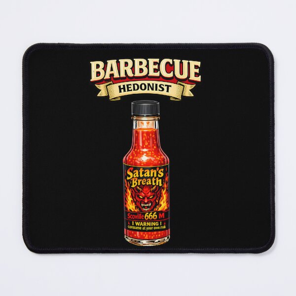 Item preview, Barbecue Hedonist Satan's breath designed and sold by Schattenzwirn.