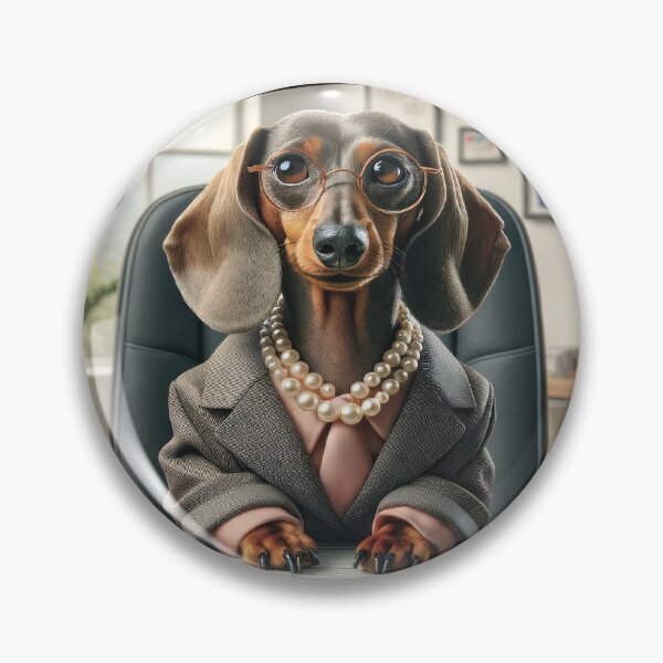 Item preview, Funny Human Resources Gift for Dachshund Lovers designed and sold by crcutler.