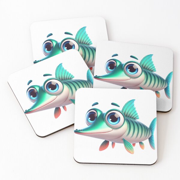 Item preview, Adorable Gar Fish designed and sold by Sillytoe.