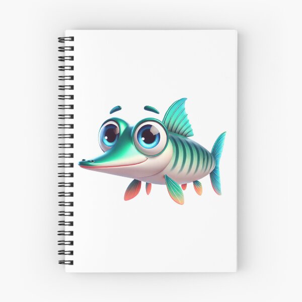 Item preview, Adorable Gar Fish designed and sold by Sillytoe.