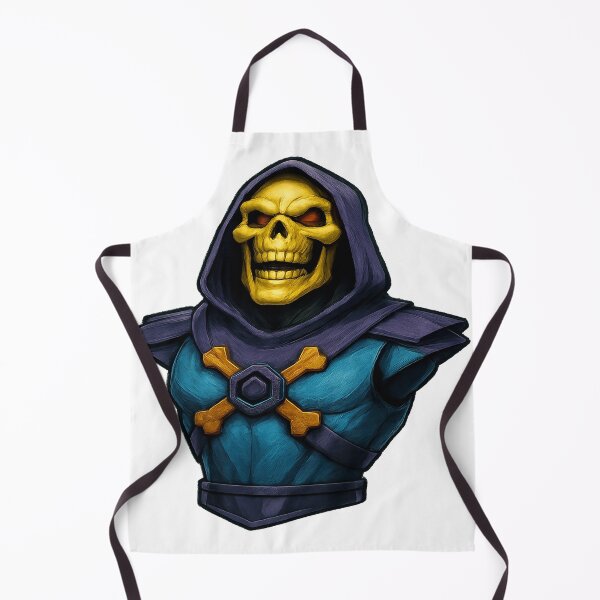 Item preview, Hooded Skull Sorcerer Villain Sticker Art with Purple Cloak and Crossbones Armor designed and sold by ARTCREATESHOP.