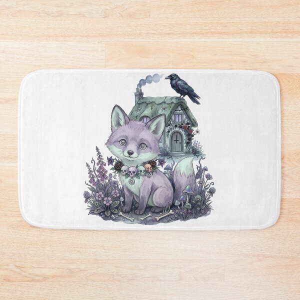 Item preview, Corrupt Cottagecore Fox designed and sold by theOffbeatCamel.