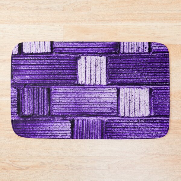 Item preview, Purple Brick Wall Pattern designed and sold by Pioneer Spirit Market.