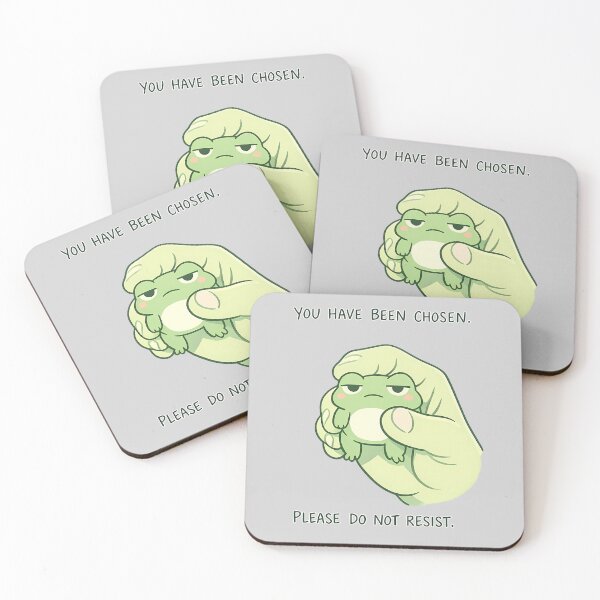 Item preview, Funny Frog Shirt — You Have Been Chosen Cute Frog Meme T-Shirt designed and sold by Moss & Mellow.