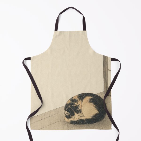 Item preview, Sleeping Calico Cat – Vintage Japanese Woodblock Style Edo Cats No. 3 designed and sold by Planthem.