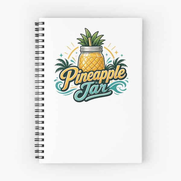 Item preview, Tropical Pineapple Jar Summer Beach Vibes designed and sold by Combat Skies.