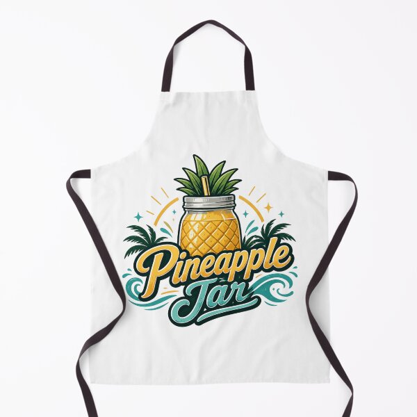 Item preview, Tropical Pineapple Jar Summer Beach Vibes designed and sold by Combat Skies.