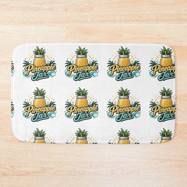 Item preview, Tropical Pineapple Jar Summer Beach Vibes designed and sold by Combat Skies.