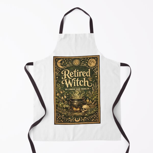 Item preview, Retired Witch No Longer Your Problem — Funny Retirement Gift for Women designed and sold by Print Loft.