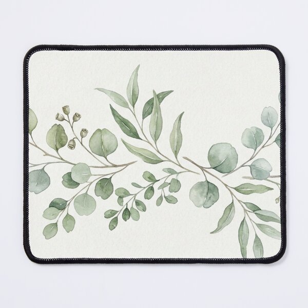 Item preview, Eucalyptus Greenery Watercolor Botanical Garland designed and sold by Owcomm.