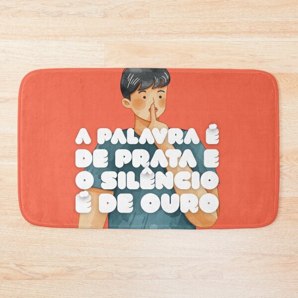 Item preview, Speech Is Silver Silence Is Golden (Portuguese Version) designed and sold by DILMIK..