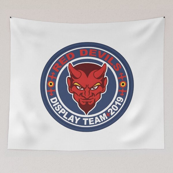 Item preview, Belgian Air Component Red Devils Display Team 2019 Insignia designed and sold by CharlieDesings.