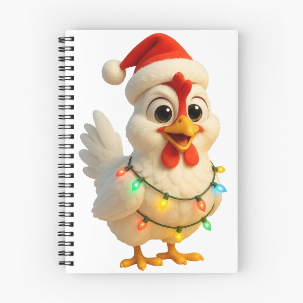 Item preview, Christmas Leghorn Chicken designed and sold by Sillytoe.