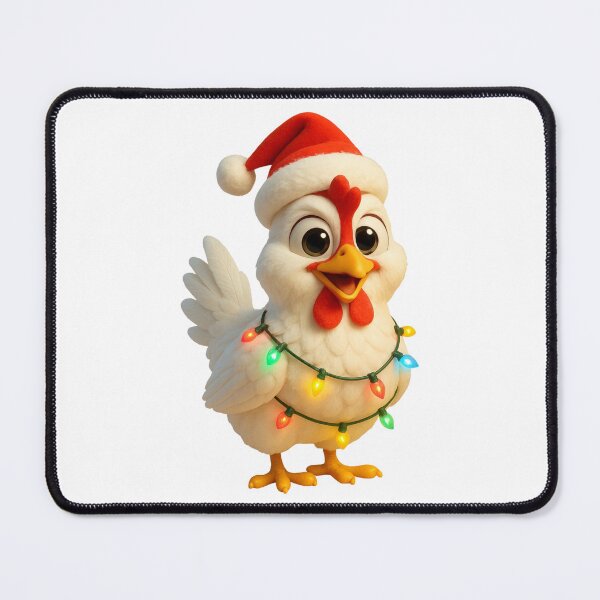 Item preview, Christmas Leghorn Chicken designed and sold by Sillytoe.