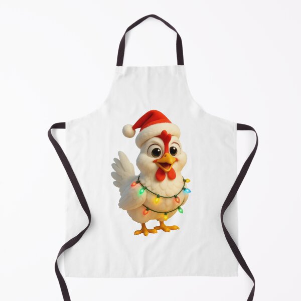 Item preview, Christmas Leghorn Chicken designed and sold by Sillytoe.