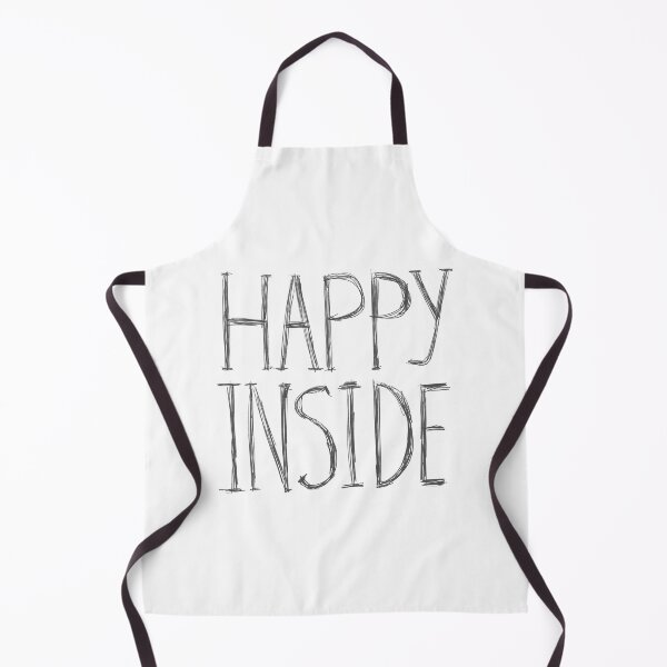 Item preview, Happy Inside - Aesthetic Hand Lettering Quote designed and sold by ArtbyLanaN.