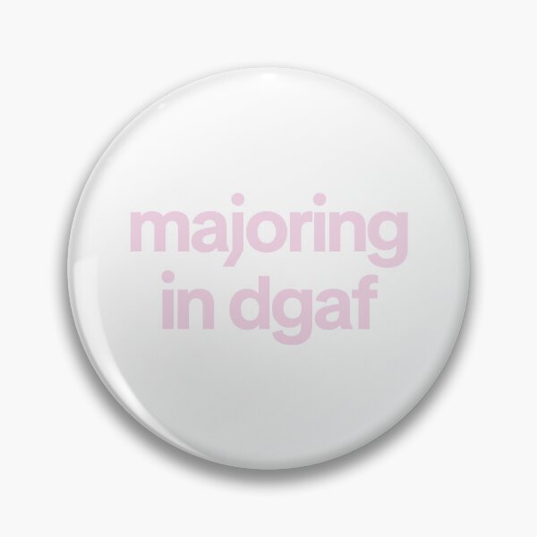 Item preview, majoring in dgaf pink font girly designed and sold by thepinkfont.
