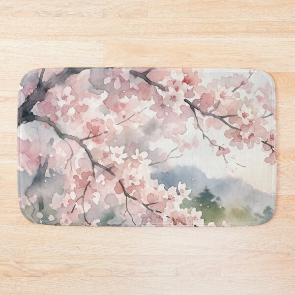 Item preview, Soft Watercolor Cherry Blossoms in Spring designed and sold by Owcomm.