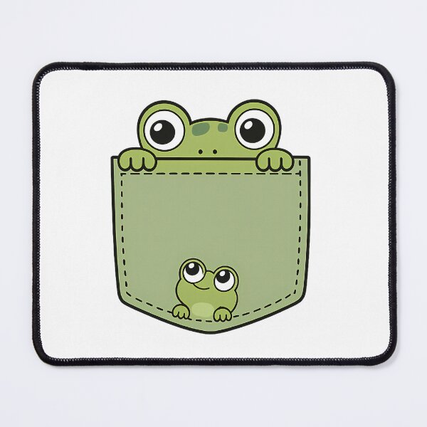 Item preview, Pocket Frog Climbing Out Cute Funny Frog Shirt Cottagecore Gift Frog Lover Tee Nature Humor designed and sold by Moss & Mellow.