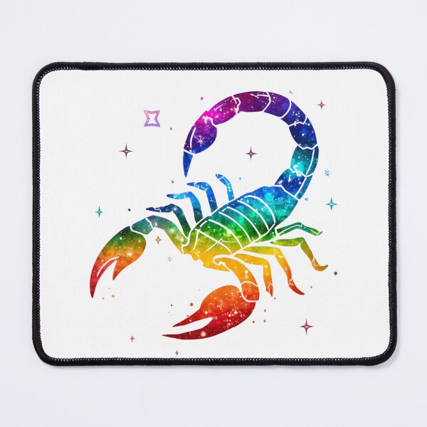 Item preview, Scorpio Rainbow Pride Zodiac Sign designed and sold by EchoPrint Co..