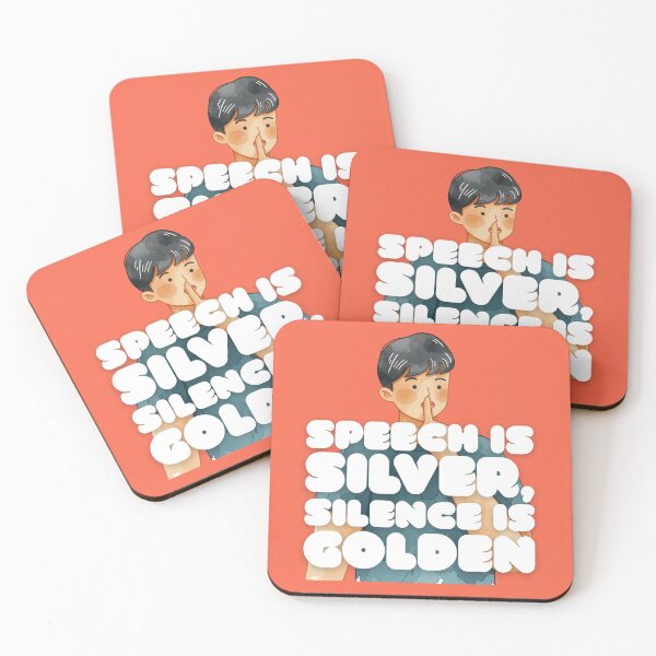 Item preview,  Speech Is Silver Silence Is Golden (English Version) designed and sold by DILMIK..