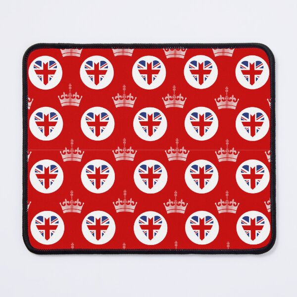 Item preview, Union Jack Hearts and Crowns designed and sold by KateVanFloofno1.