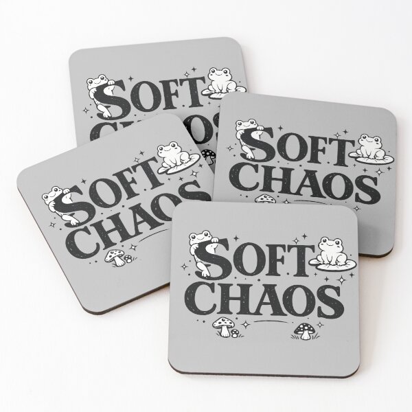 Item preview, Soft Chaos Frog Shirt Funny Cottagecore Gift Goblincore Aesthetic Tee Frog Lover Relatable Shirt designed and sold by Moss & Mellow.