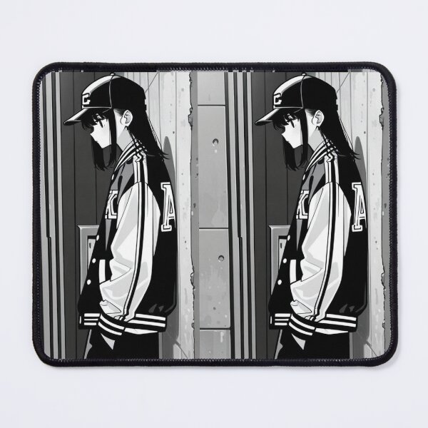 Item preview, Fashion - Man in Black Varsity Jacket Snapback Streetwear Anime Variant 3 designed and sold by AnimeShin.