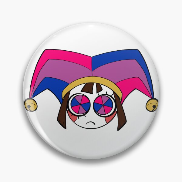 Item preview, Sad jester pride sticker bi designed and sold by sofaachan.