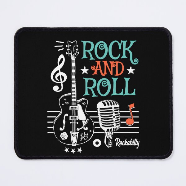 Item preview, Rockabilly Music Classic Rock and Roll Guitar Sock Hop Retro Style Biker designed and sold by MemphisCenter.