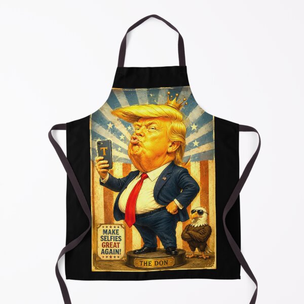 Item preview, Trump Meme King - Make Selfies Great Again Funny Political Satire designed and sold by Doodle-Bloom.