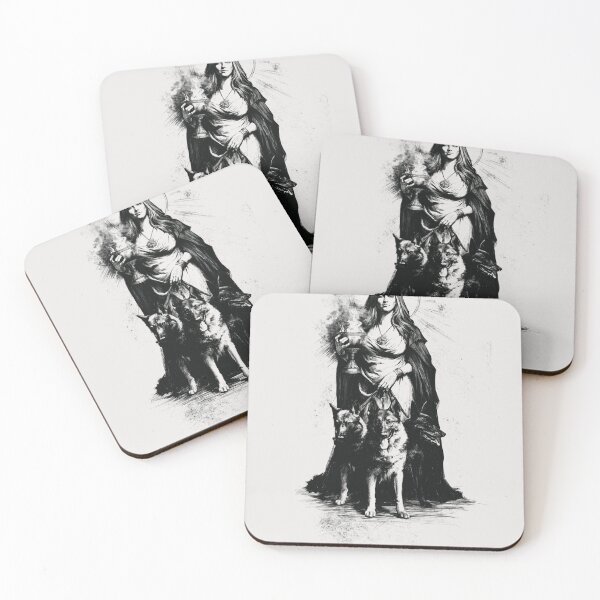 Item preview, Hekate and her hounds designed and sold by MendaciousMina.