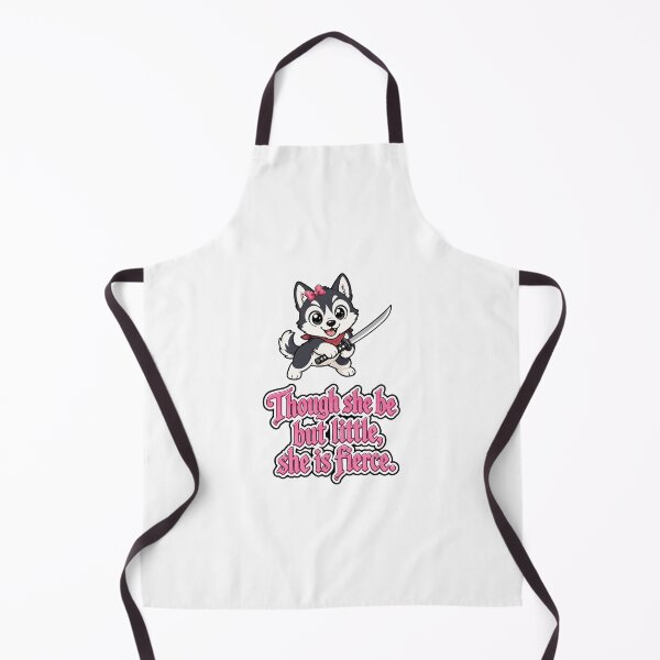 Item preview, Though she be little, she be fierce. Husky, puppy designed and sold by DaveNeurotic.